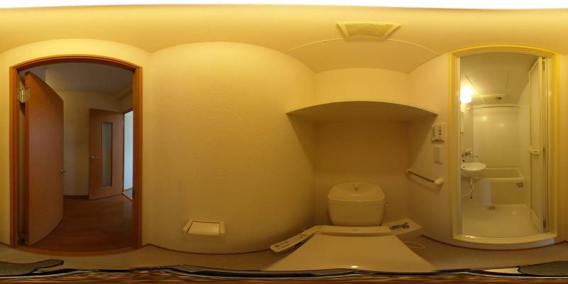 パノラマ画像トイレ