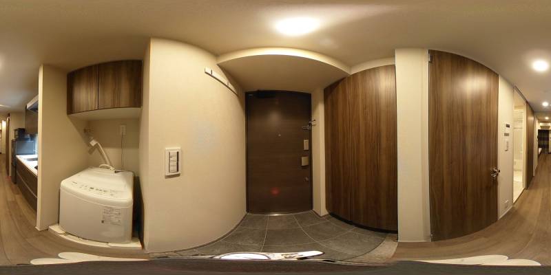 パノラマ画像玄関