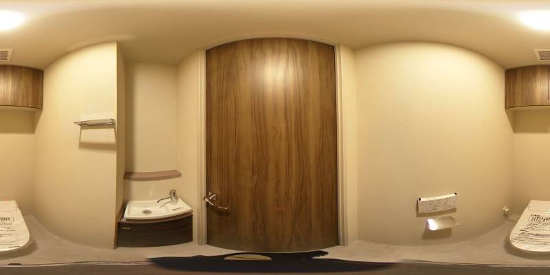 パノラマ画像トイレ