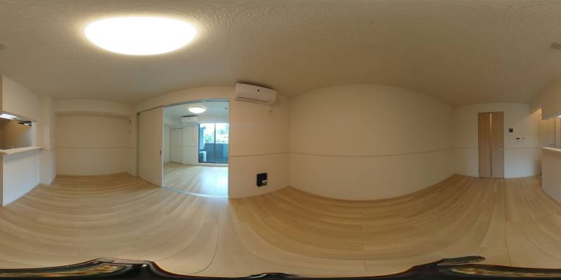 パノラマ画像リビング