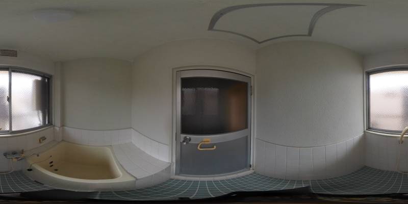 パノラマ画像バスルーム