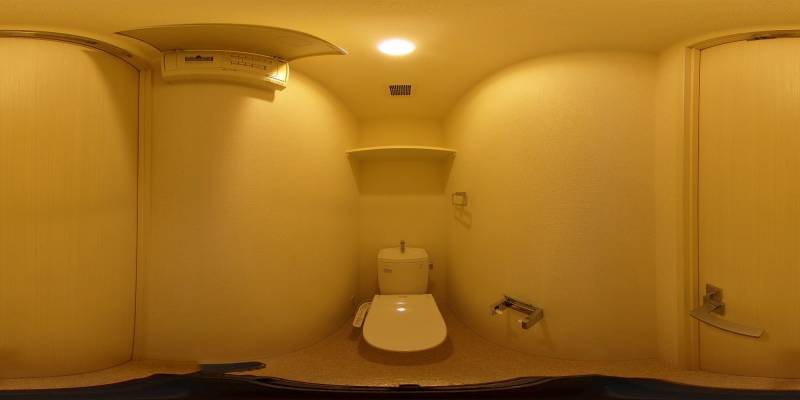 パノラマ画像トイレ