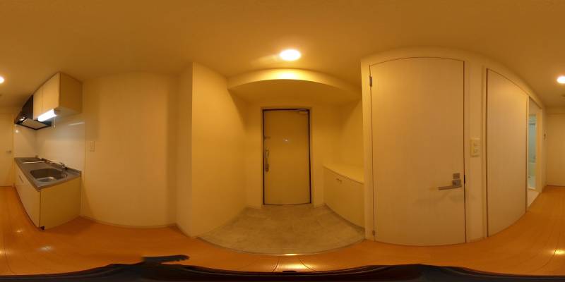 パノラマ画像玄関