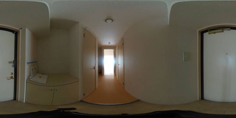 パノラマ画像玄関