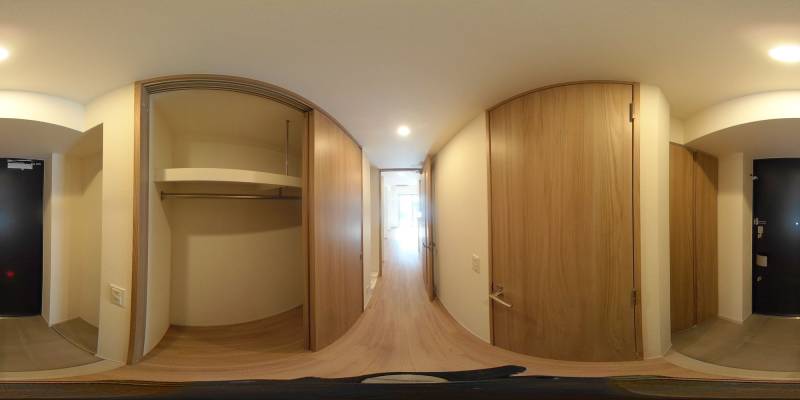 パノラマ画像玄関