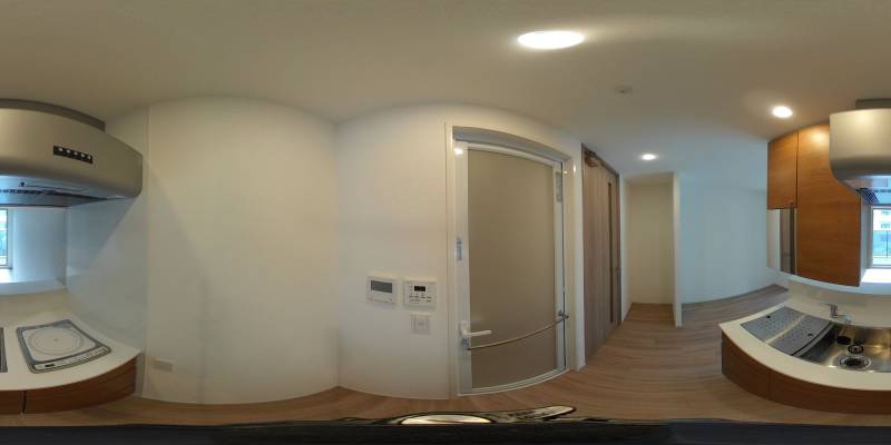 パノラマ画像キッチン