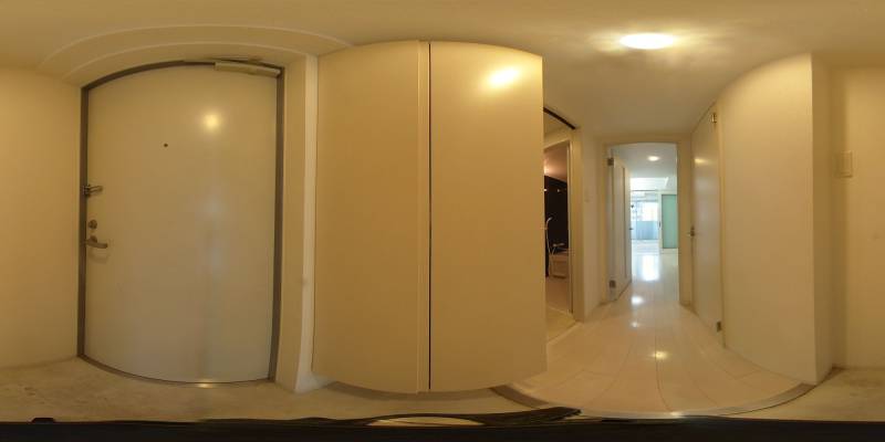 パノラマ画像玄関