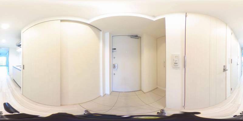 パノラマ画像玄関