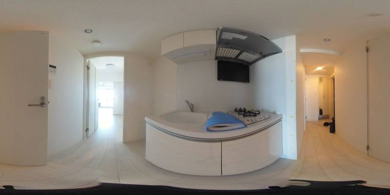 パノラマ画像キッチン