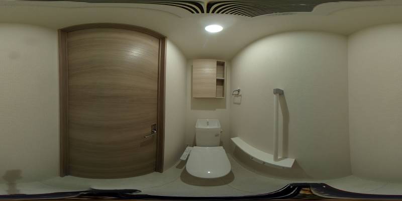 パノラマ画像トイレ