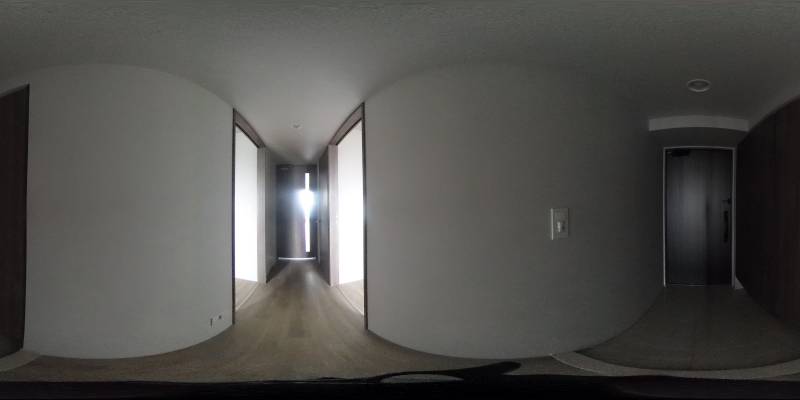 パノラマ画像玄関