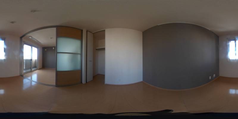 パノラマ画像洋室