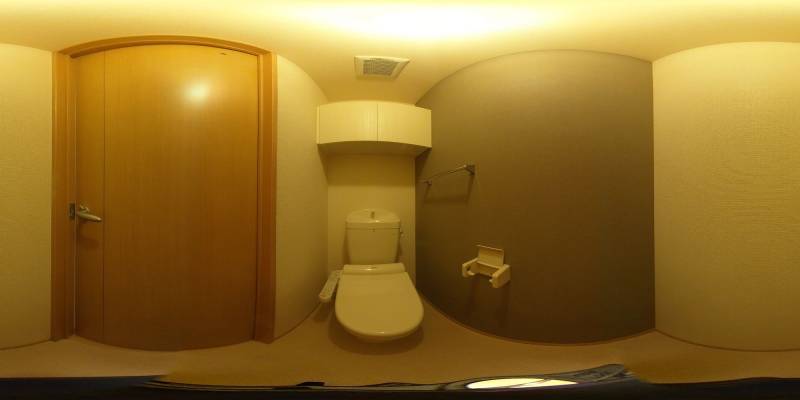 パノラマ画像トイレ