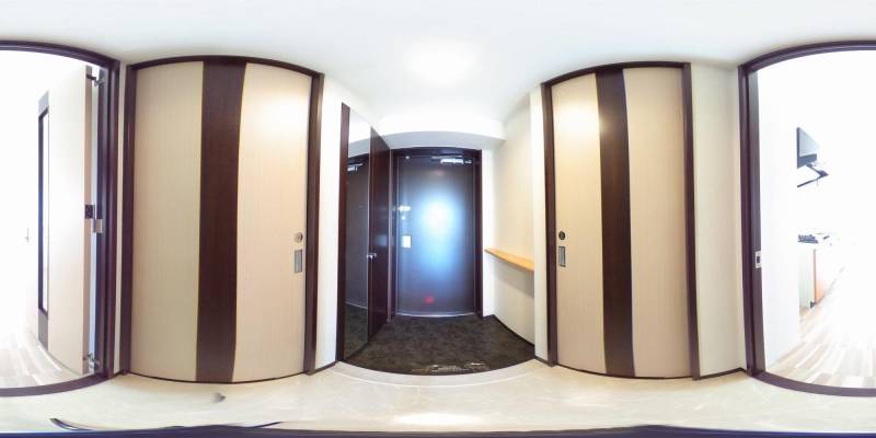 パノラマ画像玄関