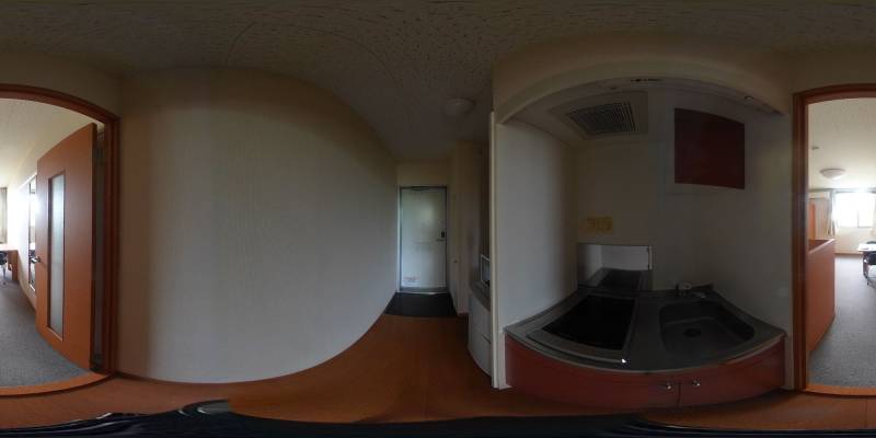 パノラマ画像キッチン