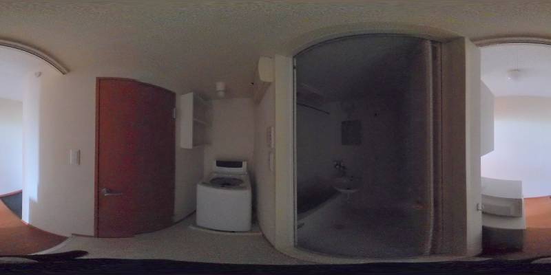 パノラマ画像洗面所