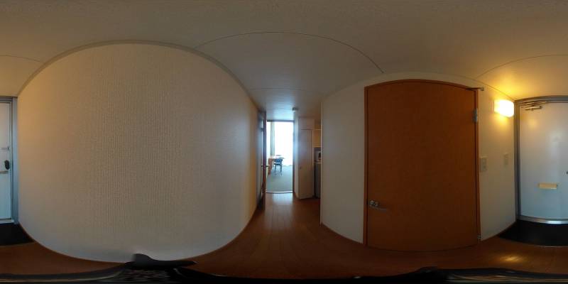 パノラマ画像玄関