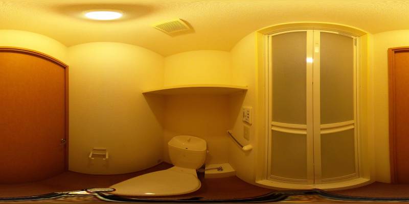 パノラマ画像トイレ