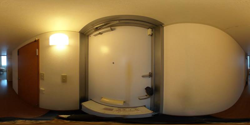 パノラマ画像玄関