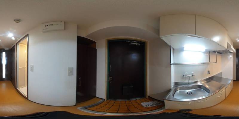 パノラマ画像玄関