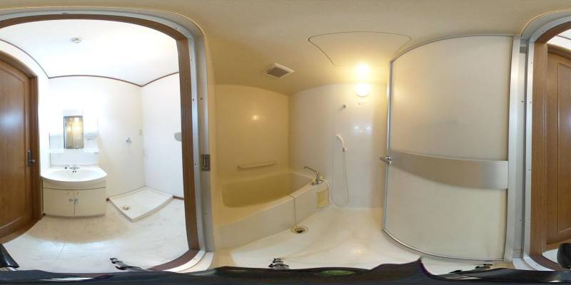 パノラマ画像バスルーム