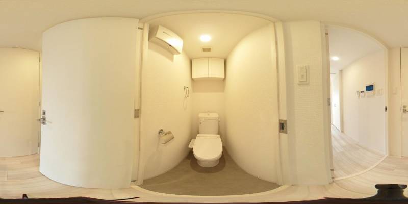 パノラマ画像トイレ