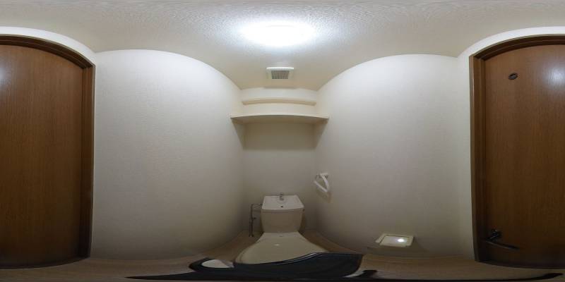 パノラマ画像トイレ