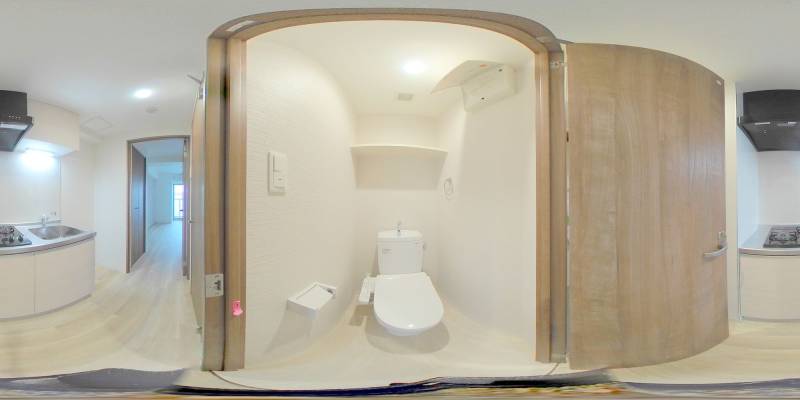 パノラマ画像トイレ