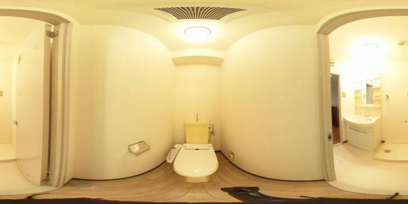 パノラマ画像トイレ