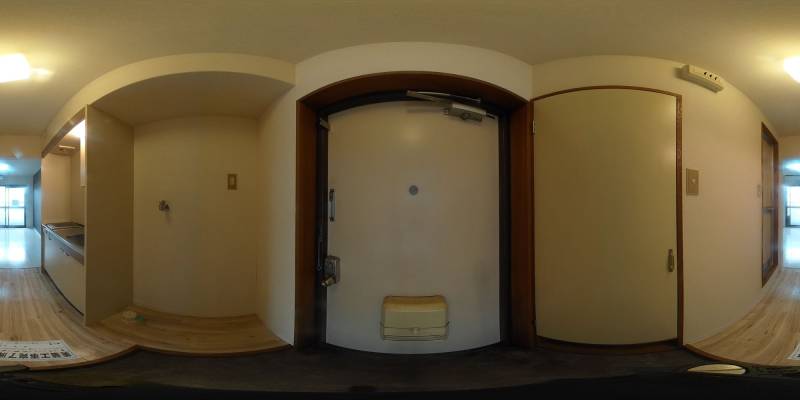 パノラマ画像玄関