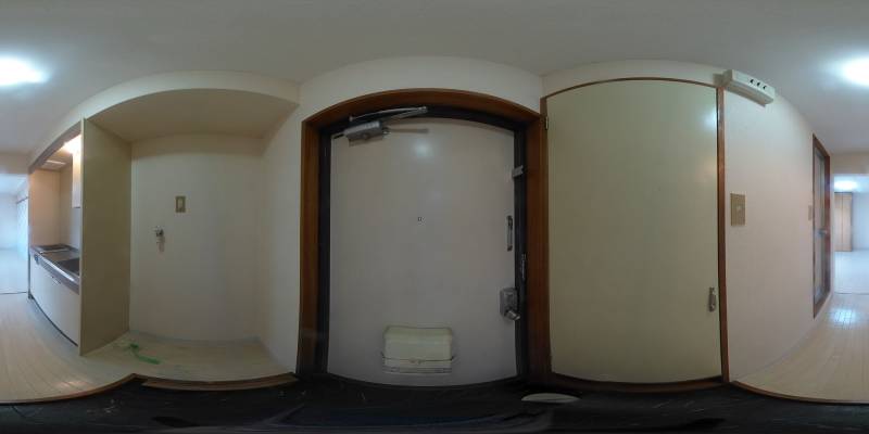 パノラマ画像キッチン