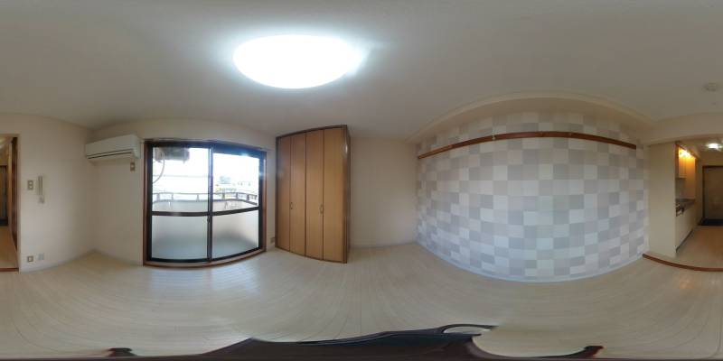 パノラマ画像洋室