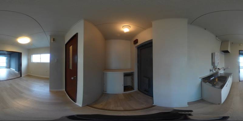 パノラマ画像玄関