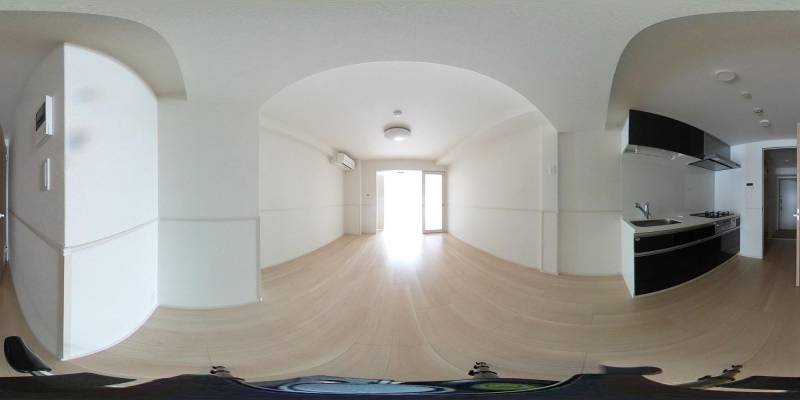 パノラマ画像リビング