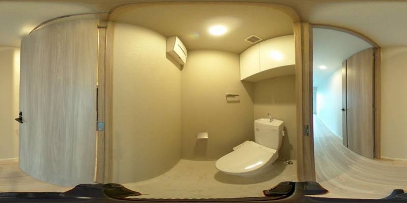 パノラマ画像トイレ