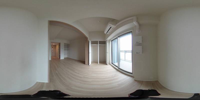 パノラマ画像洋室