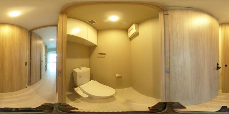 パノラマ画像トイレ