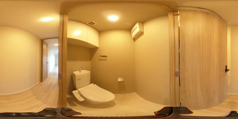 パノラマ画像トイレ