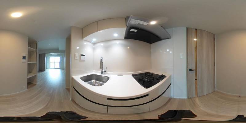 パノラマ画像キッチン