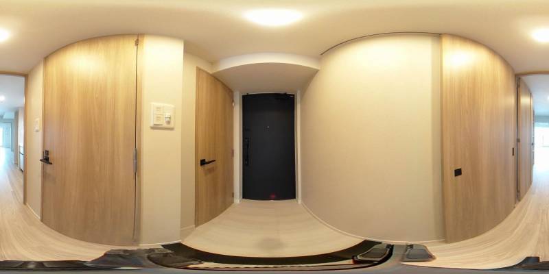 パノラマ画像玄関