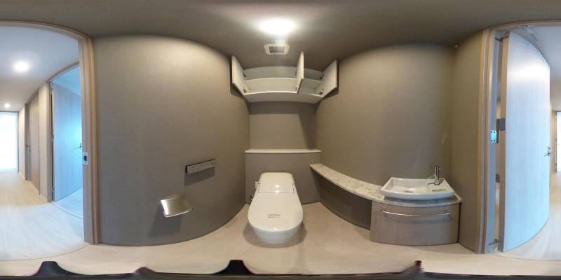 パノラマ画像トイレ