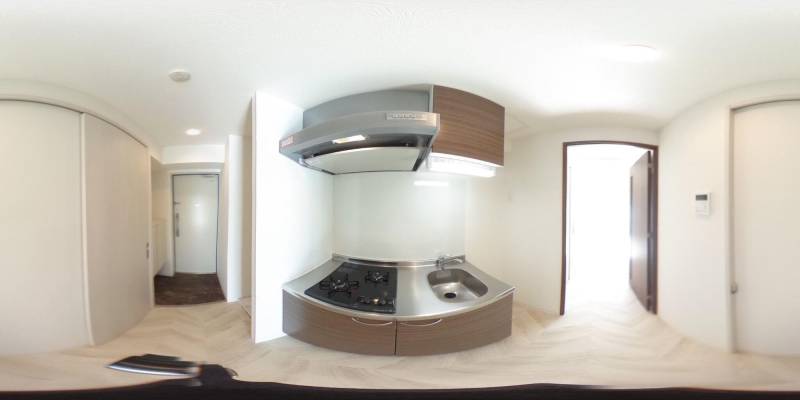 パノラマ画像キッチン