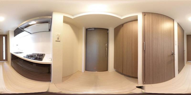 パノラマ画像玄関