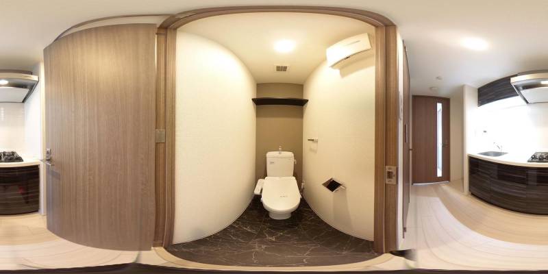 パノラマ画像トイレ