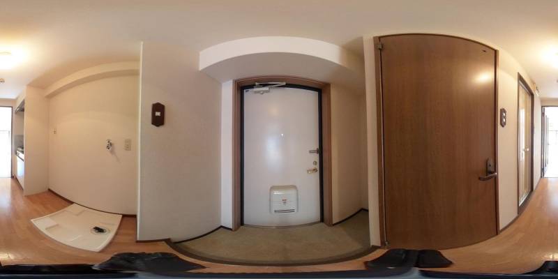 パノラマ画像玄関