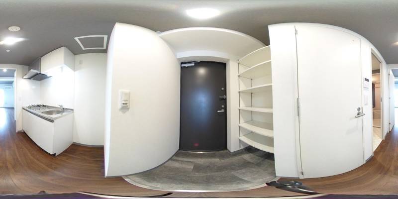 パノラマ画像玄関