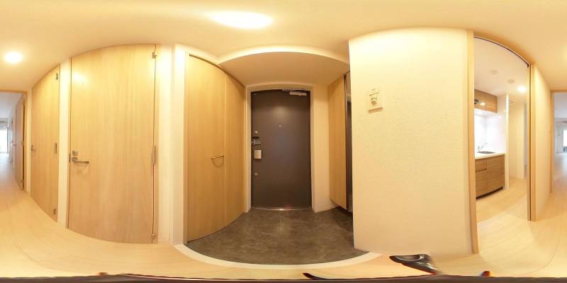 パノラマ画像玄関