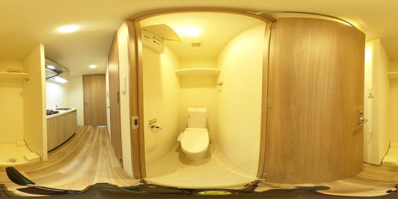 パノラマ画像トイレ