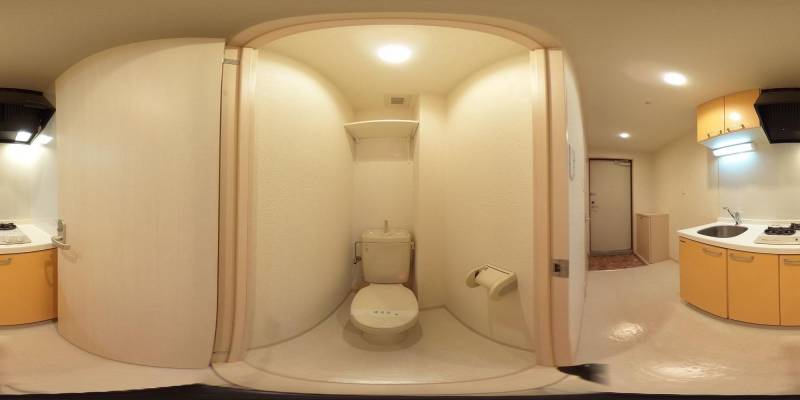 パノラマ画像トイレ