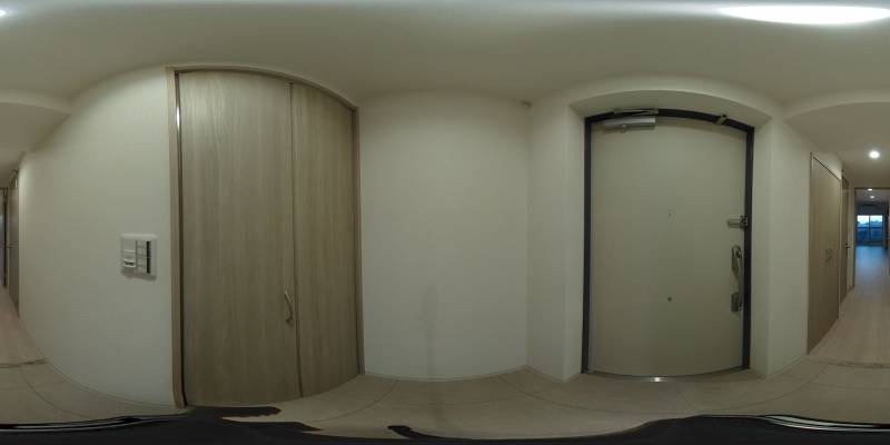 パノラマ画像玄関